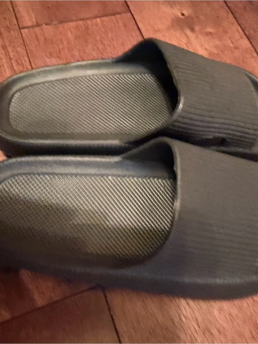 Women’s Black Slide Sandals -
